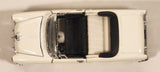 Sunnyside Superior SS 5720 1955 Chevrolet Bel Air Convertible White 1/36 Scale Pull Back Die Cast Toy Car Vehicle with Opening Doors