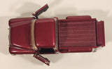 Sunnyside Superior SS 5602 1955 Chevy Stepside Pickup Truck Metallic Dark Red 1/36 Scale Die Cast Toy Car Vehicle with Opening Doors and Tailgate