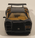 1988 Revell Lamborghini Countach Black 1/24 Scale Die Cast Toy Car Vehicle with Opening Scissor Doors