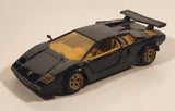 1988 Revell Lamborghini Countach Black 1/24 Scale Die Cast Toy Car Vehicle with Opening Scissor Doors
