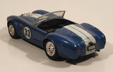 1989 Revell Shelby #33 Blue with White Stripes 1/24 Scale Die Cast Toy Car Vehicle with Opening Hood and Doors