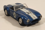 1989 Revell Shelby #33 Blue with White Stripes 1/24 Scale Die Cast Toy Car Vehicle with Opening Hood and Doors