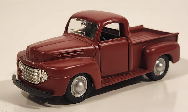 Maisto '48 Ford Pickup Truck Dark Red 1/36 Scale Pull Back Die Cast Toy Car Vehicle