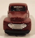 Maisto '48 Ford Pickup Truck Dark Red 1/36 Scale Pull Back Die Cast Toy Car Vehicle