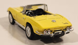 1999 New Ray 1967 Chevrolet Corvette Convertible Yellow 1/43 Scale Die Cast Toy Car Vehicle
