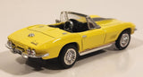 1999 New Ray 1967 Chevrolet Corvette Convertible Yellow 1/43 Scale Die Cast Toy Car Vehicle