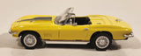 1999 New Ray 1967 Chevrolet Corvette Convertible Yellow 1/43 Scale Die Cast Toy Car Vehicle