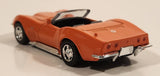 1999 New Ray 1969 Chevrolet Corvette Convertible Orange 1/43 Scale Die Cast Toy Car Vehicle
