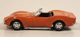 1999 New Ray 1969 Chevrolet Corvette Convertible Orange 1/43 Scale Die Cast Toy Car Vehicle