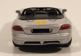Burago Dodge Viper SRT10 Coupe Silver with Yellow Stripes 1/43 Scale Die Cast Toy Car Vehicle