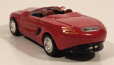 1997 New Ray Mustang Mach III Convertible Red 1/43 Scale Die Cast Toy Car Vehicle