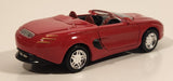 1997 New Ray Mustang Mach III Convertible Red 1/43 Scale Die Cast Toy Car Vehicle