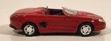 1997 New Ray Mustang Mach III Convertible Red 1/43 Scale Die Cast Toy Car Vehicle