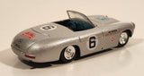 2000 New Ray 1952 Mercedes-Benz 300SL Spider Panamerican #6 Prat Motors S.A. Mexico Silver 1/43 Scale Die Cast Toy Car Vehicle