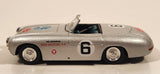 2000 New Ray 1952 Mercedes-Benz 300SL Spider Panamerican #6 Prat Motors S.A. Mexico Silver 1/43 Scale Die Cast Toy Car Vehicle