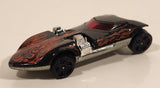 2010 Hot Wheels Race World: Volcano Twin Mill Black w/ Red Flames Die Cast Toy Car Vehicle