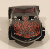 2010 Hot Wheels Race World: Volcano Twin Mill Black w/ Red Flames Die Cast Toy Car Vehicle
