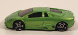 2010 Hot Wheels Lamborghini Reventon Pearl Green Die Cast Toy Car Vehicle