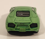 2010 Hot Wheels Lamborghini Reventon Pearl Green Die Cast Toy Car Vehicle