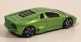 2010 Hot Wheels Lamborghini Reventon Pearl Green Die Cast Toy Car Vehicle