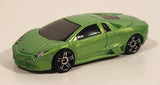 2010 Hot Wheels Lamborghini Reventon Pearl Green Die Cast Toy Car Vehicle