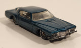 2005 Hot Wheels First Editions: Realistix: 1971 Buick Riviera Metalflake Green Die Cast Toy Car Vehicle