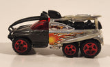2004 Hot Wheels Chrome Burnerz XS-IVE Black and Chrome Off-Roading Die Cast Toy Racing Car Vehicle