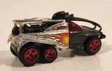 2004 Hot Wheels Chrome Burnerz XS-IVE Black and Chrome Off-Roading Die Cast Toy Racing Car Vehicle