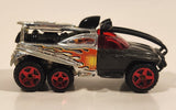 2004 Hot Wheels Chrome Burnerz XS-IVE Black and Chrome Off-Roading Die Cast Toy Racing Car Vehicle