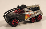 2004 Hot Wheels Chrome Burnerz XS-IVE Black and Chrome Off-Roading Die Cast Toy Racing Car Vehicle