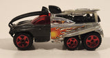 2004 Hot Wheels Chrome Burnerz XS-IVE Black and Chrome Off-Roading Die Cast Toy Racing Car Vehicle