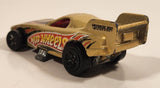2009 Hot Wheels Racing Rigs Pontiac Firebird Funny Car Gold Die Cast Toy Car Vehicle