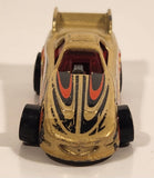 2009 Hot Wheels Racing Rigs Pontiac Firebird Funny Car Gold Die Cast Toy Car Vehicle