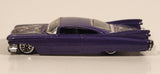 2005 Hot Wheels Pin Hedz '59 Custom Cadillac Metallic Purple Die Cast Toy Classic Car Vehicle