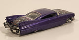 2005 Hot Wheels Pin Hedz '59 Custom Cadillac Metallic Purple Die Cast Toy Classic Car Vehicle