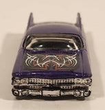 2005 Hot Wheels Pin Hedz '59 Custom Cadillac Metallic Purple Die Cast Toy Classic Car Vehicle
