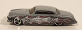 2005 Hot Wheels Fish'd & Chip'd Flat Grey Die Cast Toy Car Vehicle