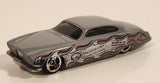 2005 Hot Wheels Fish'd & Chip'd Flat Grey Die Cast Toy Car Vehicle