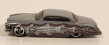2005 Hot Wheels Fish'd & Chip'd Flat Grey Die Cast Toy Car Vehicle