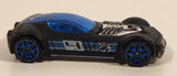 2005 Hot Wheels Black Tops Ballistik Black Die Cast Toy Car Vehicle