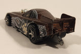 2005 Hot Wheels Wild Cats Mustang Funny Car Metallic Brown Die Cast Toy Race Car Vehicle with Lifting Body