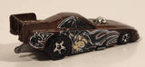 2005 Hot Wheels Wild Cats Mustang Funny Car Metallic Brown Die Cast Toy Race Car Vehicle with Lifting Body