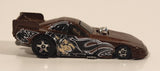 2005 Hot Wheels Wild Cats Mustang Funny Car Metallic Brown Die Cast Toy Race Car Vehicle with Lifting Body