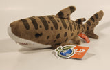 2019 K & M International Wild Republic Sea Critters Leopard Shark 11" Stuffed Plush Toy with Tags