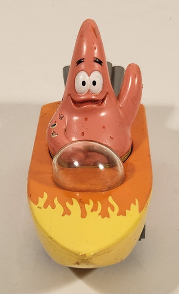SpongeBob SquarePants Patrick #6 Orange and Yellow Toy Slot Car Vehicle