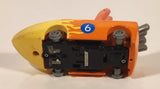 SpongeBob SquarePants Patrick #6 Orange and Yellow Toy Slot Car Vehicle
