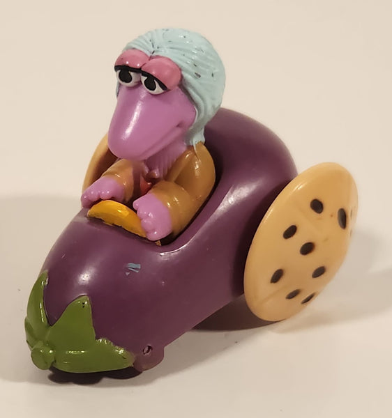 1987-1988 McDonald's Fraggle Rock Mockey Eggplant Shaped Toy Car Vehicle