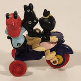 1993 McDonald's Warner Bros. Animaniacs Bicycle Built For Trio Wakko Yakko Dot Plastic Toy Vehicle