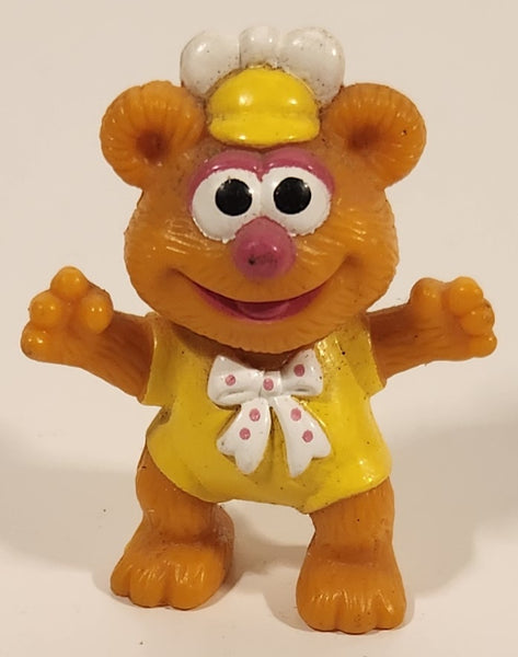 1986 HA! The Muppets Baby Fozzie Bear Standing 2" PVC Toy Figure