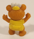1986 HA! The Muppets Baby Fozzie Bear Standing 2" PVC Toy Figure